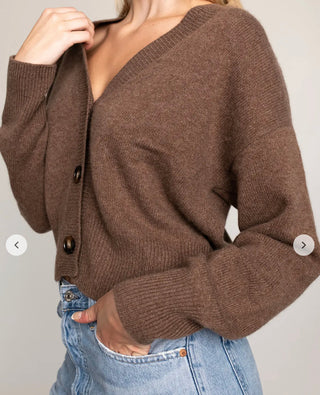 MKYNZE Amavi Cardigan Acorn