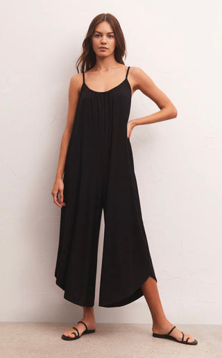 Z Supply The Flared Jumpsuit - Black