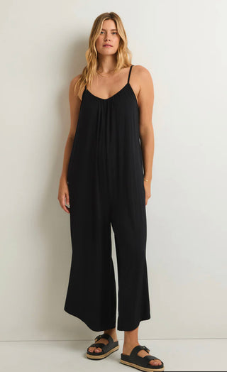 Z Supply The Flared Jumpsuit - Black