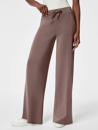 SPANX AirEssentials Wide Leg Pant Smoke