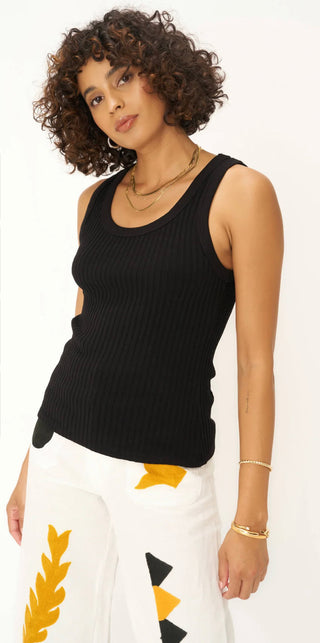 Project Social T Cooper Sweater Rib Tank - Black