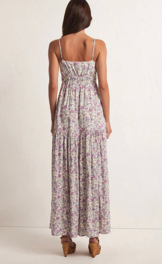 Z Supply Lisbon Floral Maxi Dress - Sandstone