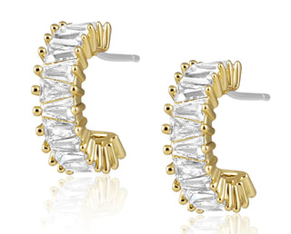 Dakota Mini Hoops- Gold