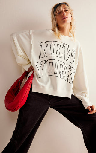 Free People Graphic Camden Cloud Combo New York