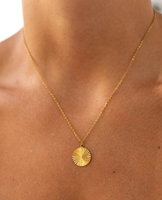 Chasing Sunset Necklace- Gold