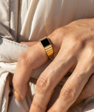 Midnight Rider Ring- Gold