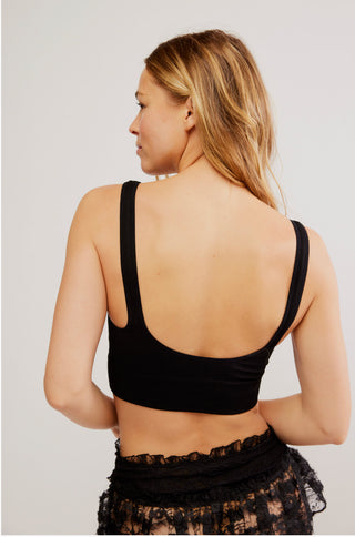 Free People Lost On You Bra- Black