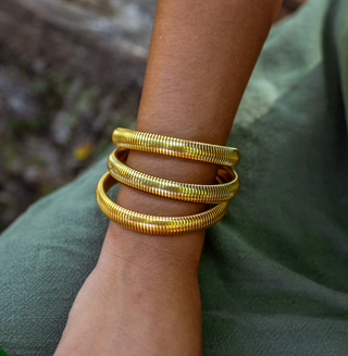 Alco Earthbound Bangle- Gold