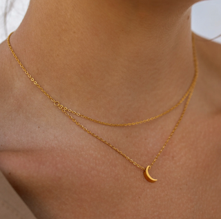 Alco Luna Necklace- Gold