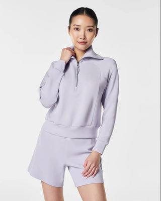 Spanx // AirEssentials Half Zip- Violet Air