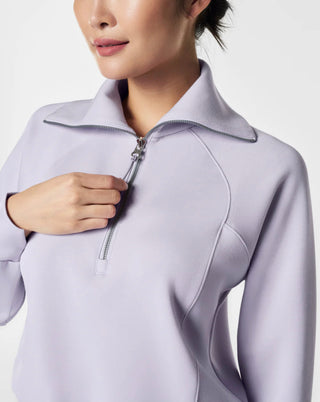 Spanx // AirEssentials Half Zip- Violet Air