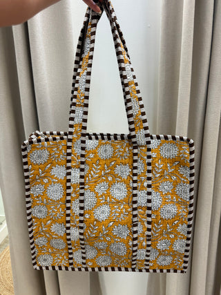 Jane Quilted Tote