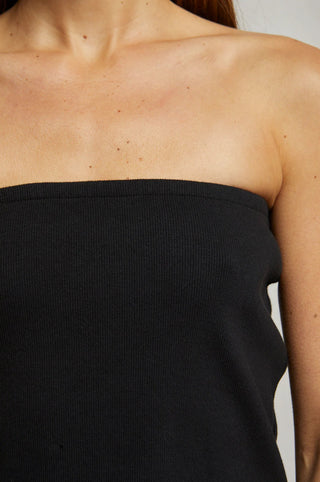 Perfect White Tee // Talula Tube Top - True Black