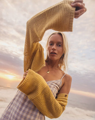 Billabong // Tavi Cardigan- Yellow