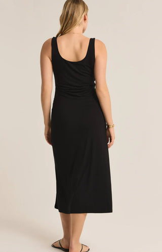 Z Supply // Melbourne Side Slit Dress - Black