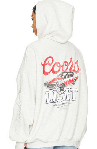 Coors Racing Hideout Hoodie - Pebble Heather // The Laundry Room