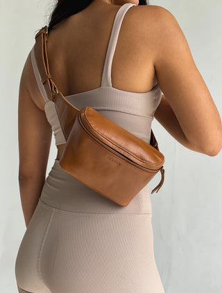 Mandrn // Remy Crossbody- Tan