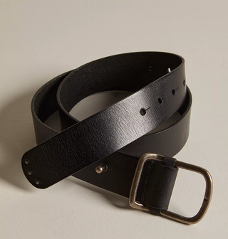 We The Free Gallo Leather Belt -  Black