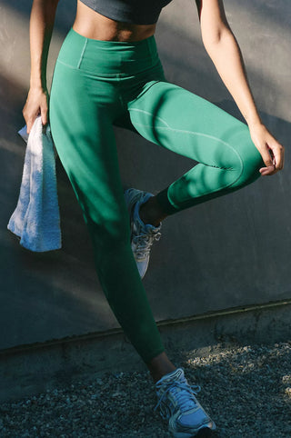 Free People Never Better Leggings- Heritage Green