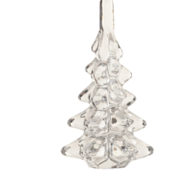 Glass Decorative Christmas Tree