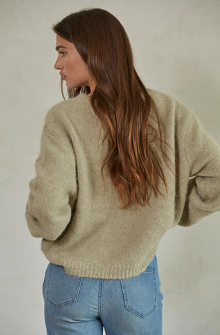 Georgie Pullover Sweater Taupe