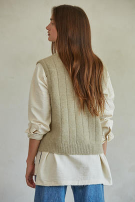 Princet Vest Top - Burnt Taupe