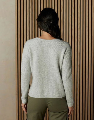 The Normal Brand Marianna Cardigan Top - Grey