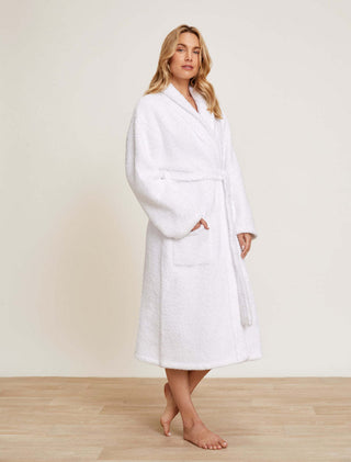 Barefoot Dreams CozyChic® Solid Robe- White