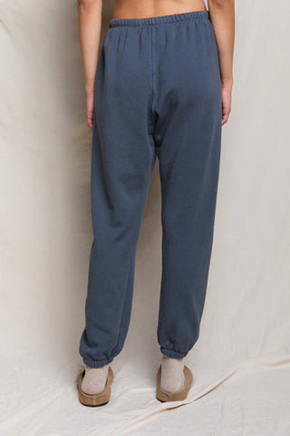 Johnny French Terry Easy Sweatpant - Turbulence // Perfect White Tee