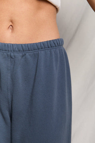 Johnny French Terry Easy Sweatpant - Turbulence // Perfect White Tee