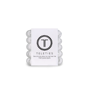 Teleties Coconut White Hair Coils