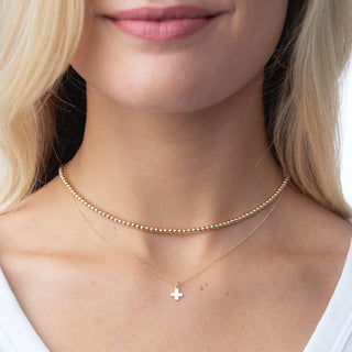 15" Choker Beaded - Classic Gold - 3mm // Enewton