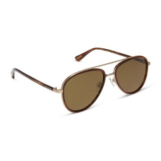 DIFF Yellowstone Sequoia Polarized Sunglasses - Tortoise & Brown
