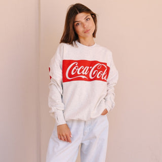 Coca Cola Classic - Jump Jumper - Pebble Heather