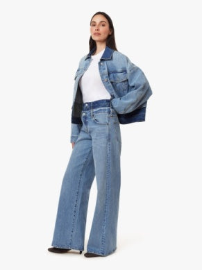 Gemma Double Waistband Wide Leg Jan - Coast