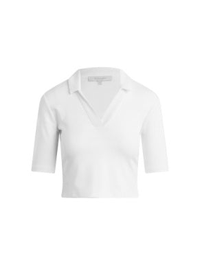 The Reading Polo - White // Favorite Daughter