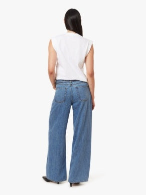 Brynn Self Tie Wide Leg Jean - Stinson