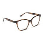 DIFF Leah Clear Leopard Blue Light Reader - 1.0