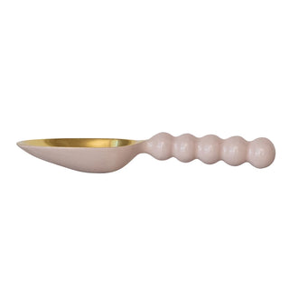 Aluminum Scoop / Pink & Gold