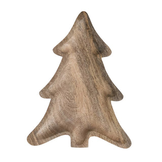 Medium Size Mango Wood Christmas Tree Tray